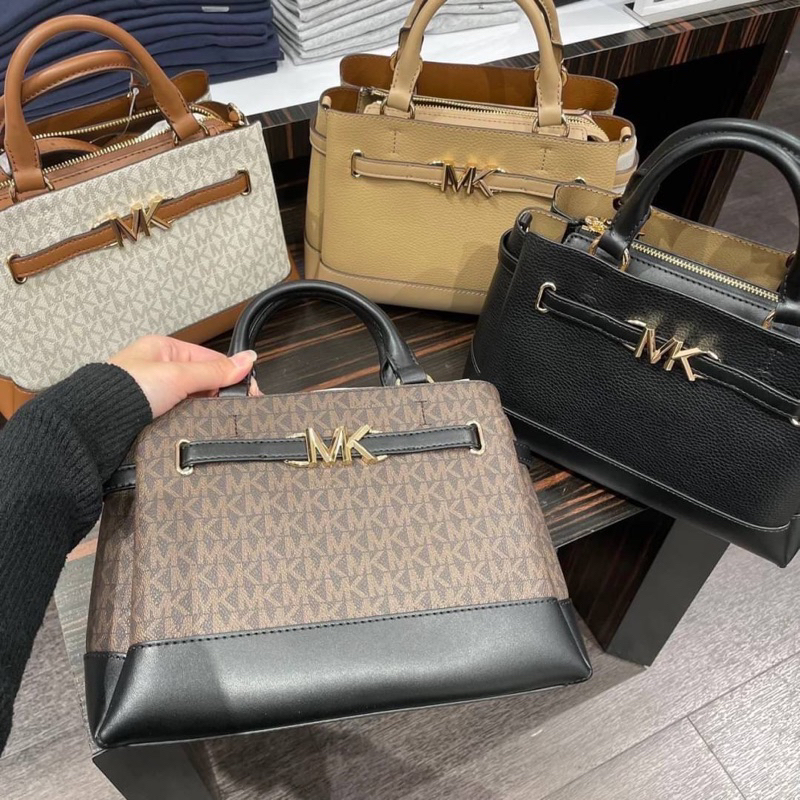 Min歐美代購·🔥台灣現貨Michael Kors,MK REED系列 經典大容量手提/斜背兩用包/黛妃包/免運費🎉 | 蝦皮購物