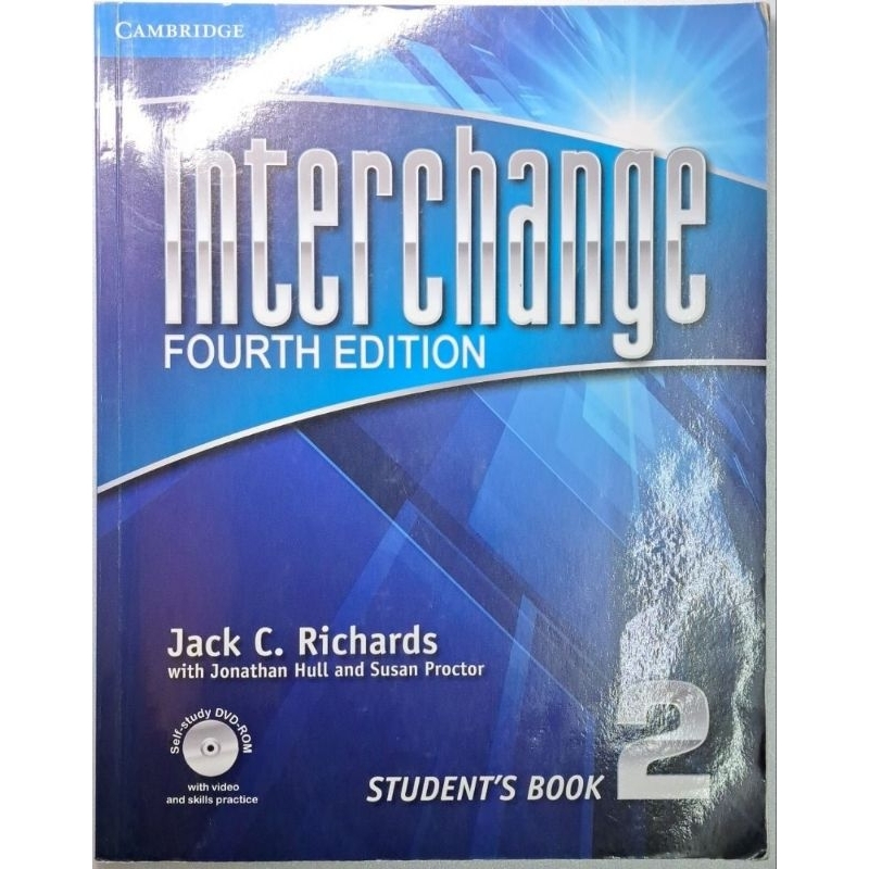 【現貨】 Interchange 2 Student's Book 第四版 附CD 英文課本 英語 大學 五專 | 蝦皮購物