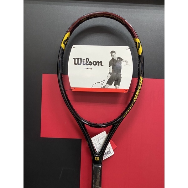 威盛國際】WILSON HYPER HAMMER 5.3 115 網球拍(242克)大榔頭 威盛國際】WILSON HYPER HAMMER 5.3 115 網球拍(242克)大榔頭
