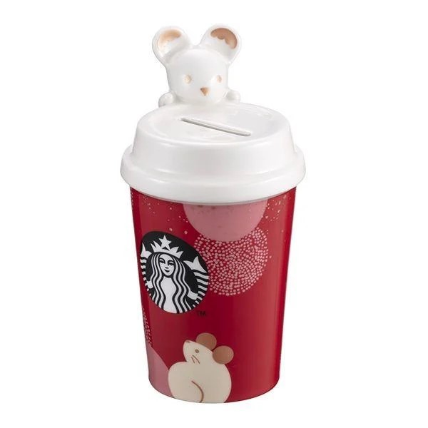 星巴克 錢鼠撲滿 鼠年限定 starbucks 2020 | 蝦皮購物