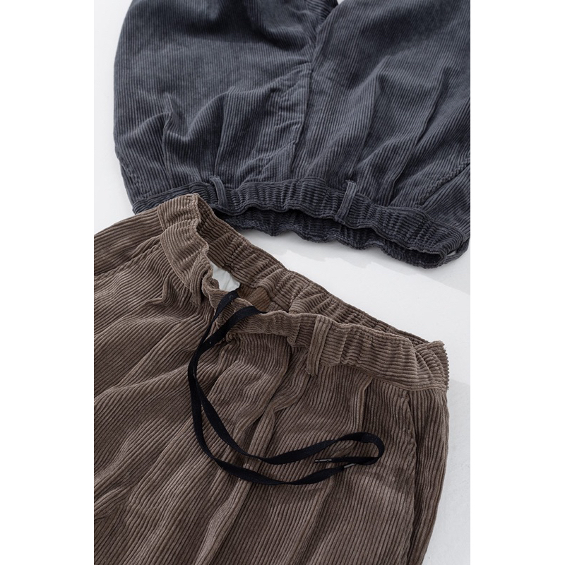N.HOOLYWOOD WIDE TAPERED EASY SLACKS 23AW 日本制燈芯絨褲