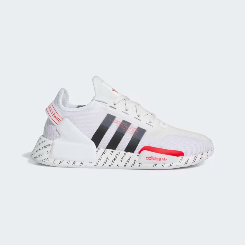 Adidas nmd white clearance red