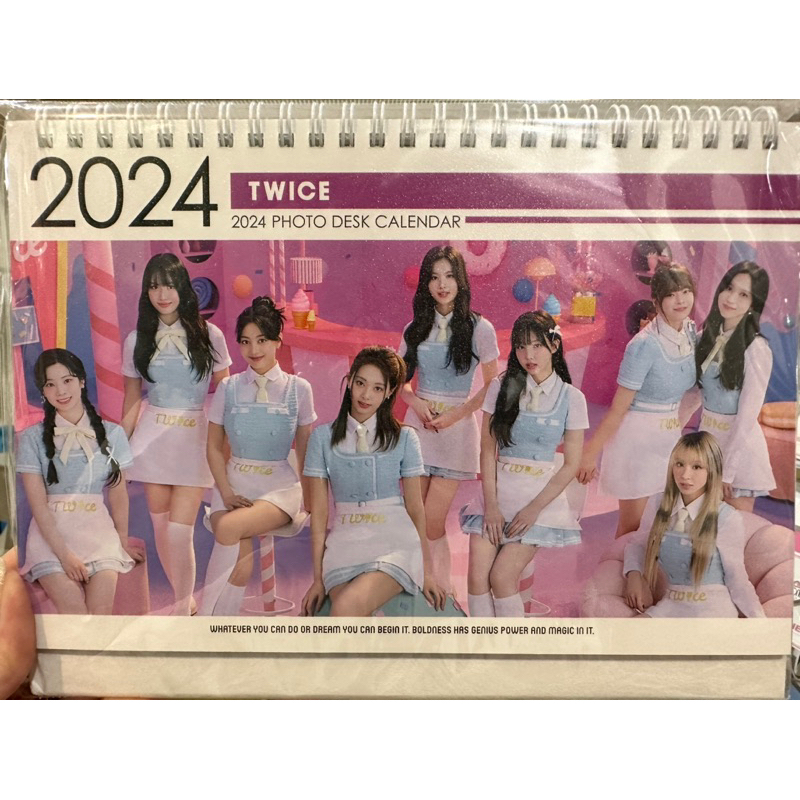 追星趣 現貨 TWICE 20242025非官方年曆 蝦皮購物