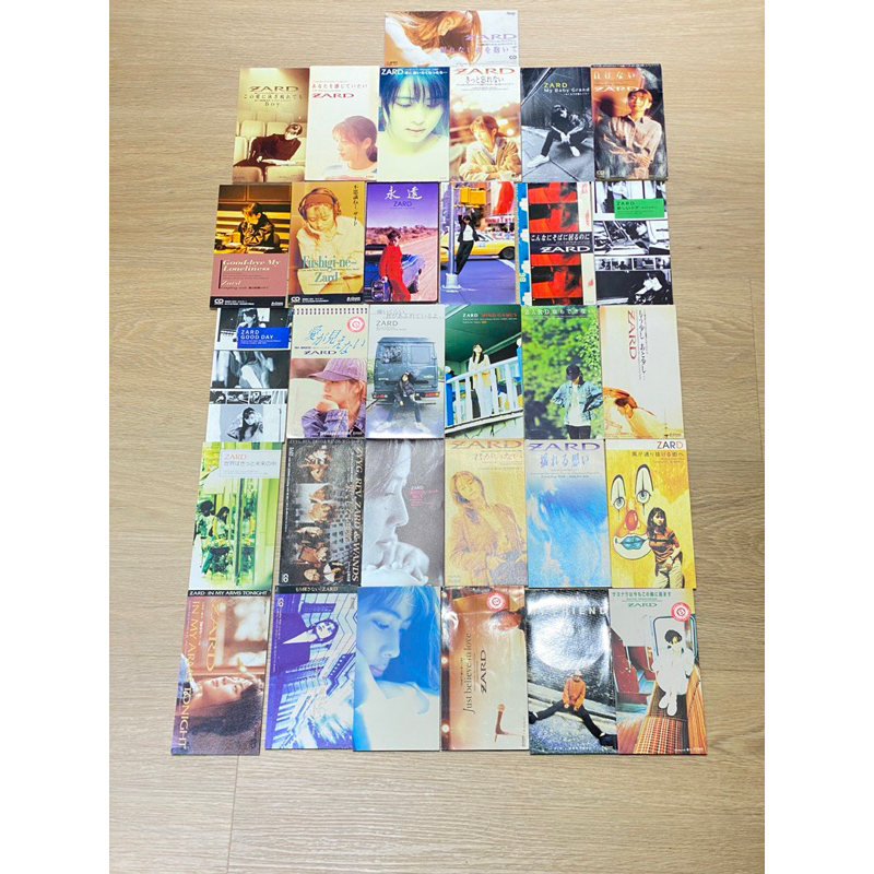ZARD 坂井泉水 日盤 絕版單曲 8cm CD合售 珍藏 二手 現貨 日版 31張單曲
