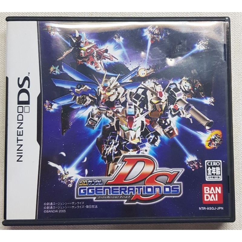 Nds Sd 鋼彈 G 世代 Ds  Sd鋼彈 Sd Gundam G Generation Ds   Sd鋼彈g世代 