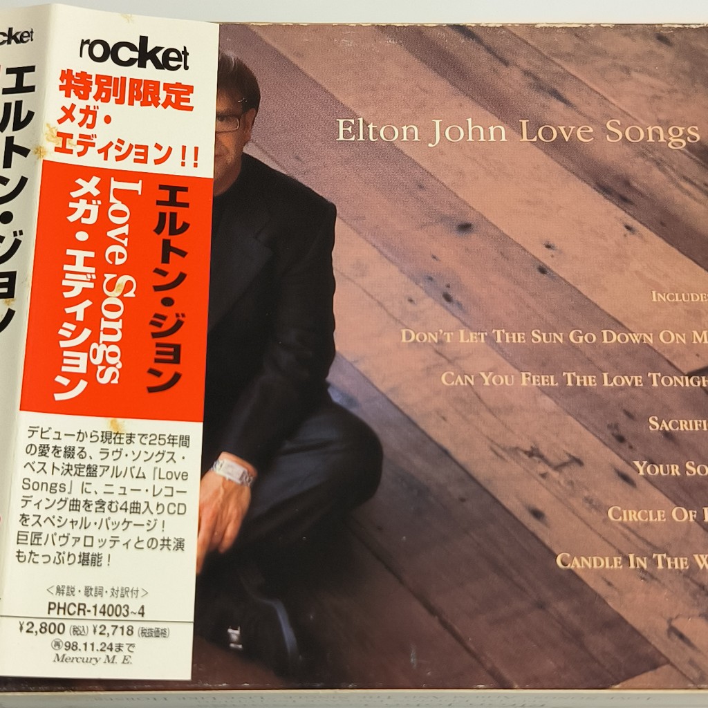 Elton John-Love Songs Special Edition Package 2CD 日限量盤 | 蝦皮購物