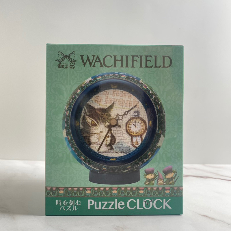 日本貓咪拼圖時鐘 瓦奇菲爾德 達洋貓 Yanoman Wachifield | 蝦皮購物
