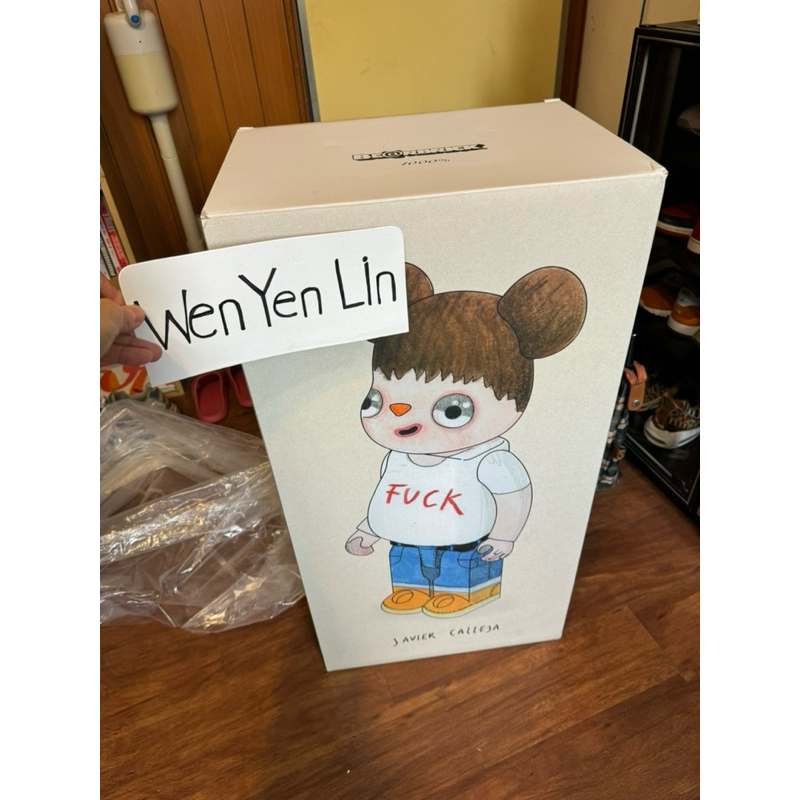 Be@rbrick bearbrick Javier Calleja 1000% 大眼仔擺拆無損| 蝦皮購物