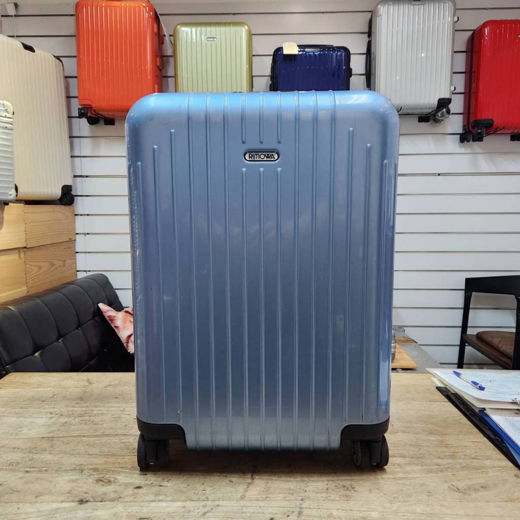 二手】<平輸> RIMOWA Salsa Air 20吋冰晶藍四輪登機箱| 蝦皮購物