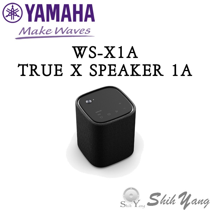 YAMAHA WS-X1A 藍芽喇叭 黑色 2支可與SR-X40A配對成無線環繞喇叭 公司貨保固一年 | 蝦皮購物