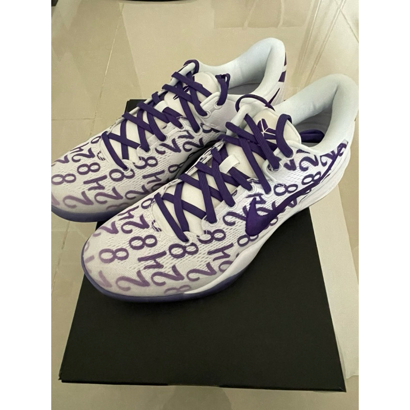 Kobe 8 Protro Court Purple 紫 27.5cm us9 Nike官網購入