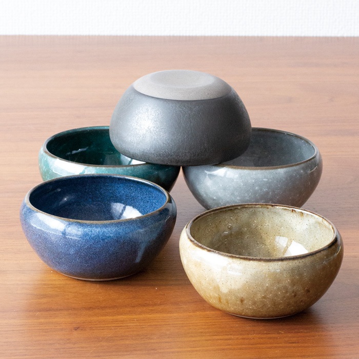 **現貨**日本製手工美濃燒 五色手工小缽 小碗 小圓缽 小菜碟 沙拉缽 配菜碗 日本食器 和食器 | 蝦皮購物