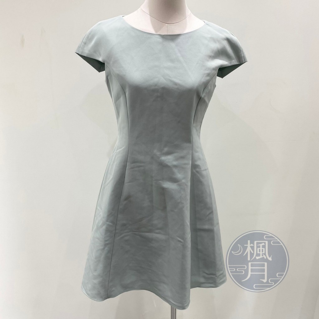 BRAND楓月 FOXEY 薄荷綠特殊領洋裝 #38 穿搭 精品 服飾 精品女裝 上衣 休閒