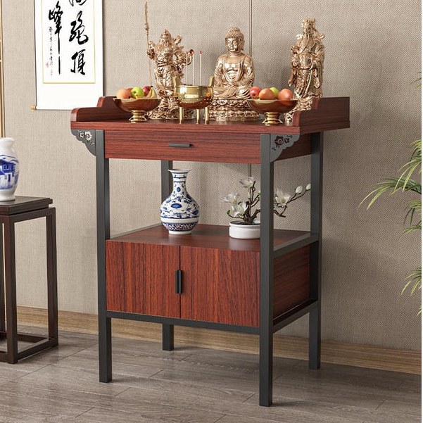 簡易家居 免運 供桌 佛臺 公媽桌 供奉桌 家用中式實木供臺 神台 佛桌 供桌香案 供奉菩薩財神爺供奉桌 | 蝦皮購物