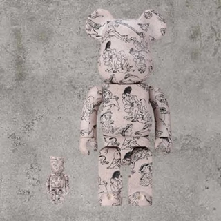 メディコムトイ BE@RBRICK 鳥獣人物戯画 第弐集 100％ & 400%