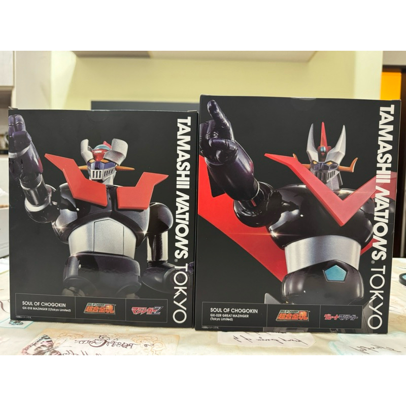 BANDAI 日本東京限定超合金魂GX01R マジンガーZ GX02R 無敵鐵 BANDAI 日本東京限定超合金魂GX01R マジンガーZ GX02R 無敵鐵