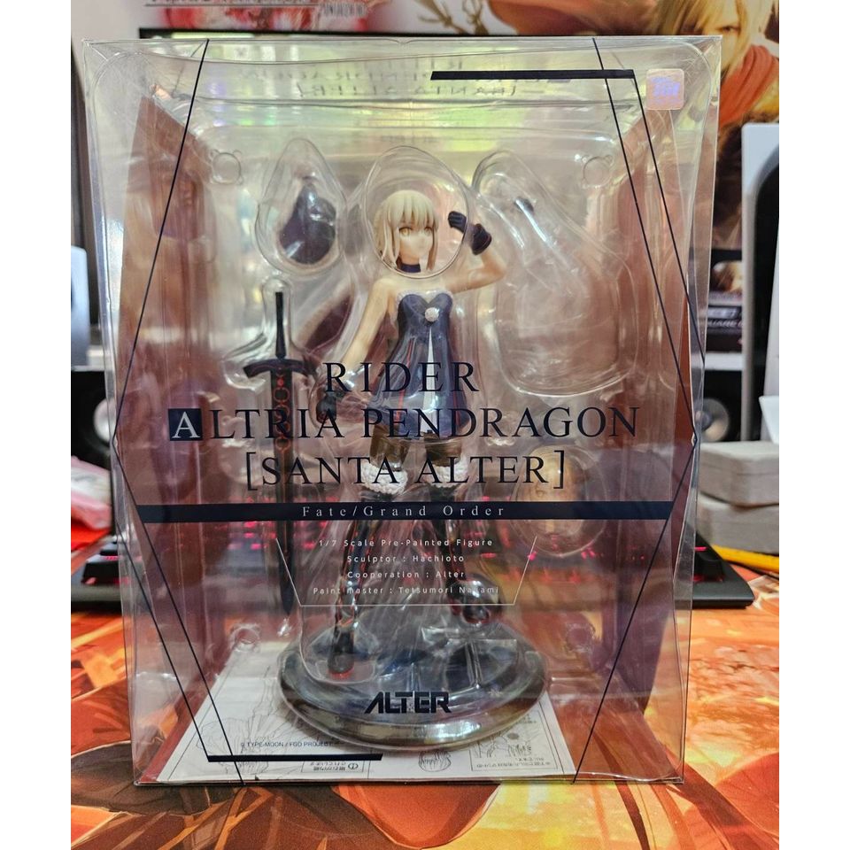 FGO 代理版 ALTER Fate FGO Rider 聖誕黑傻 PVC | 蝦皮購物