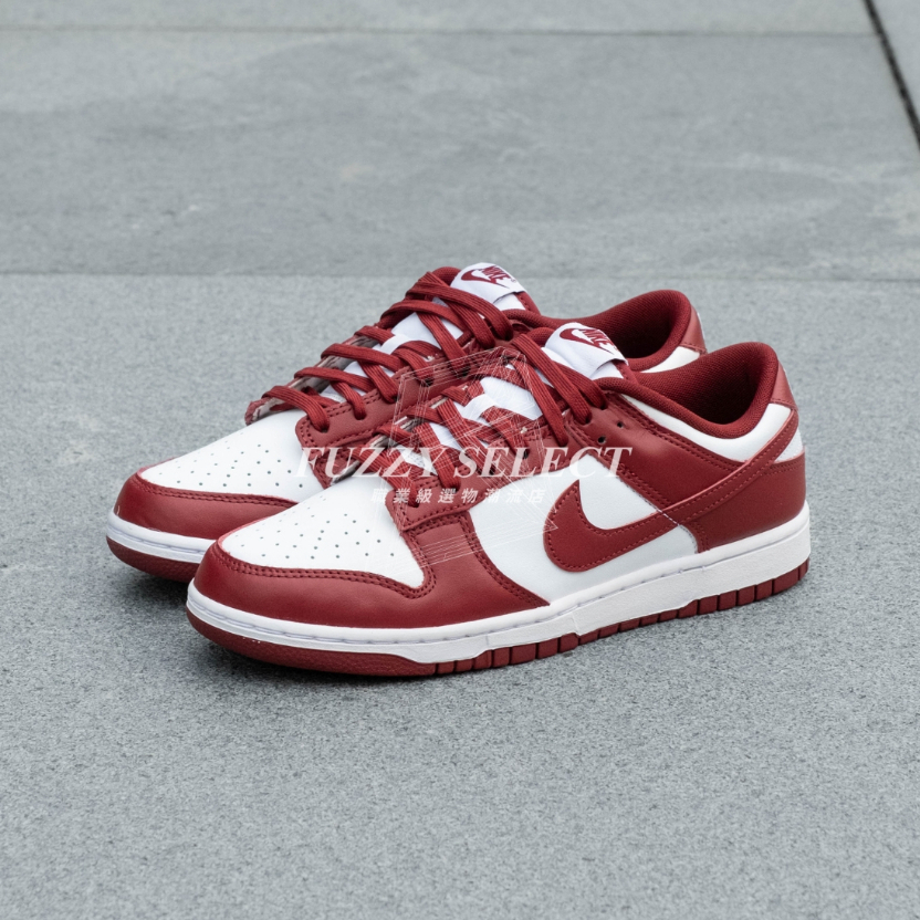 【逢甲 FUZZY】Nike Dunk Low Team Red 酒紅 紅白 白紅 DD1391-601 | 蝦皮購物