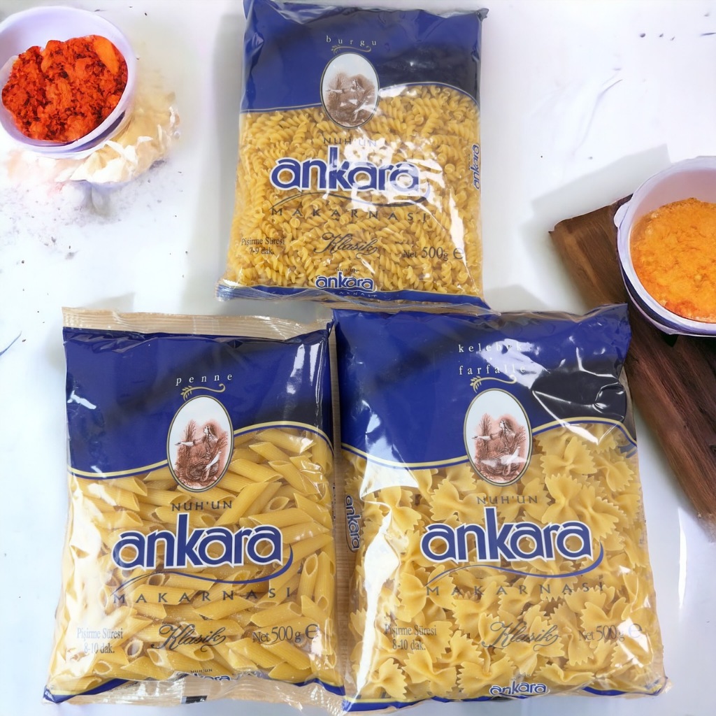 Ankara 安卡蘿 螺旋麵/雙尖麵/蝴蝶麵 500g 義大利麵 義大利 杜蘭小麥 麵條 土耳其 造型麵【Z403】 | 蝦皮購物