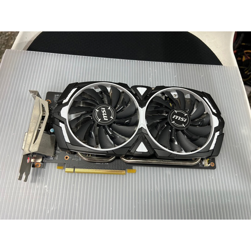 電腦雜貨店～微星GTX 1060 ARMOR 6G OCV1 顯示卡二手良品$2600