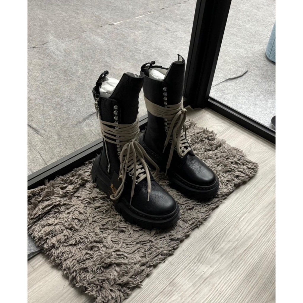 rick かさん owens dr. martens 1918 ハラコ 43