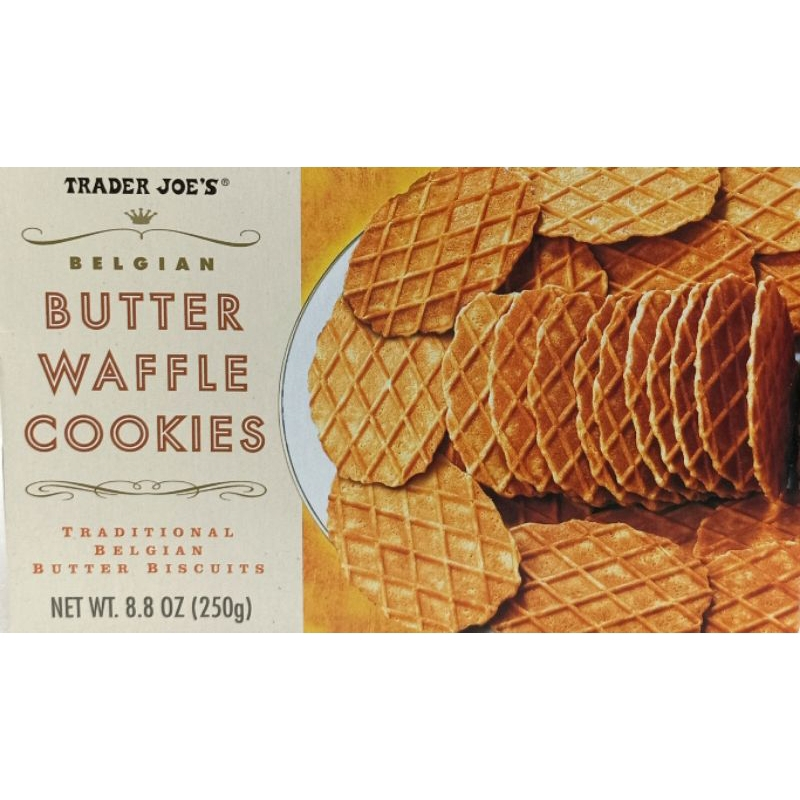 Trader Joe S Butter Waffle Cookies 250g 蝦皮購物