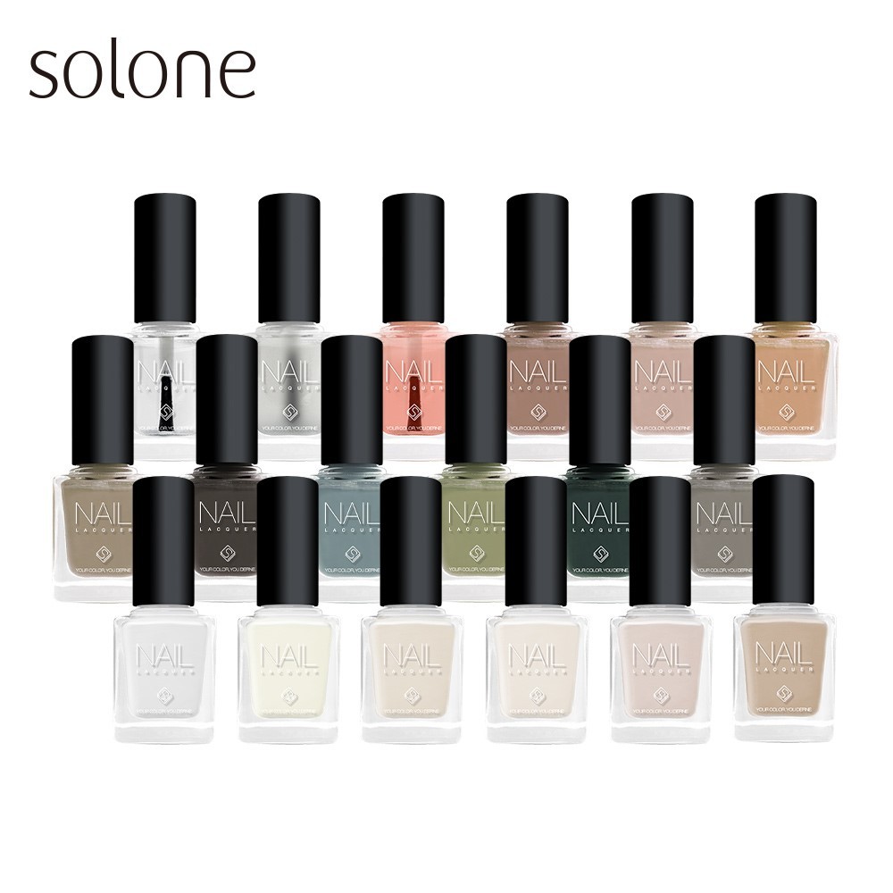 【5%蝦幣回饋】Solone 專屬訂製指甲油 油畫系列(18色可選) 指甲油 【激安】 | 蝦皮購物