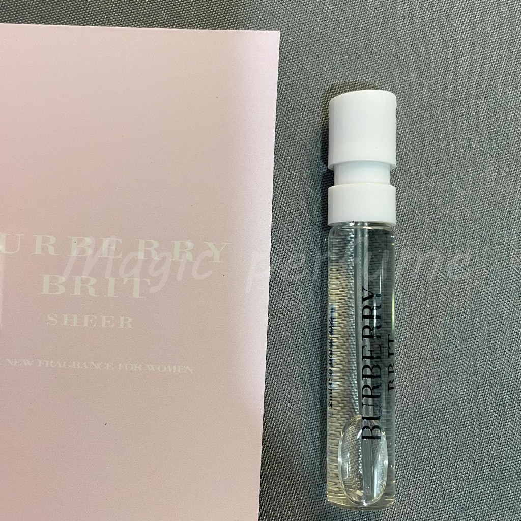 Burberry brit sheer 2ml hotsell