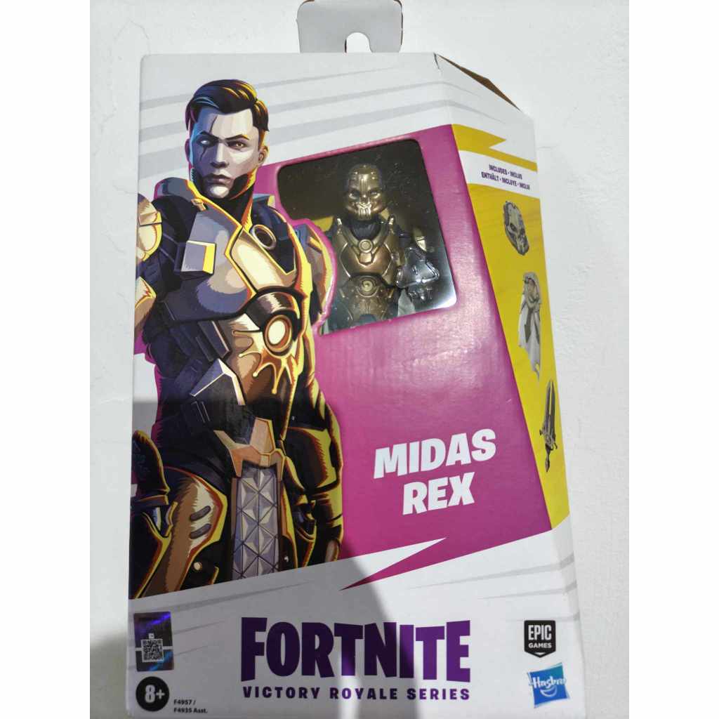 Fortnite 要塞英雄 6吋 黃金人 Midas Rex Victory Royale Series | 蝦皮購物