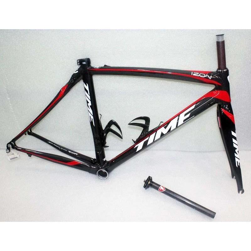 -BIKE3006-**出清**全新法國TIME IZON 頂級碳纖維 爬坡 公路車架組 | 蝦皮購物