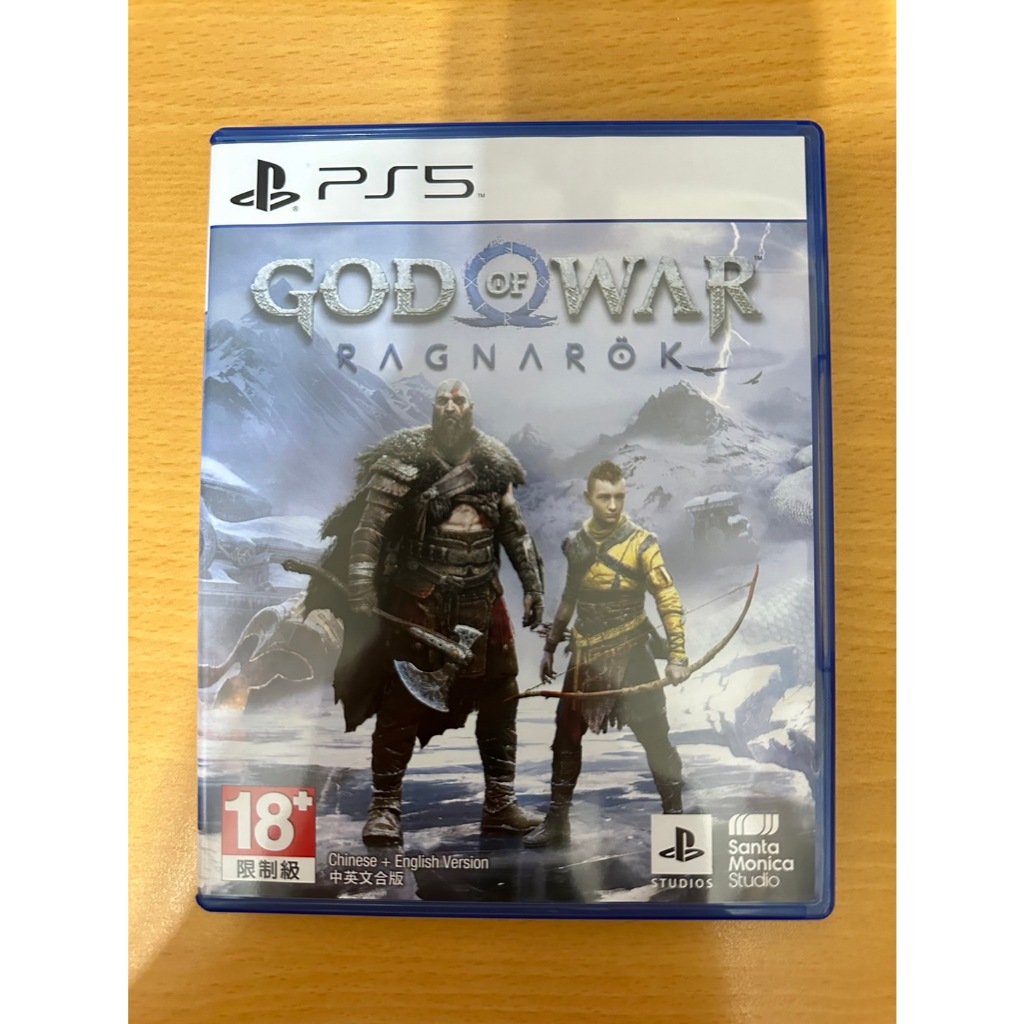 PS5 戰神 諸神黃昏 God of War Ragnarök 中文版 二手 光碟無刮 | 蝦皮購物