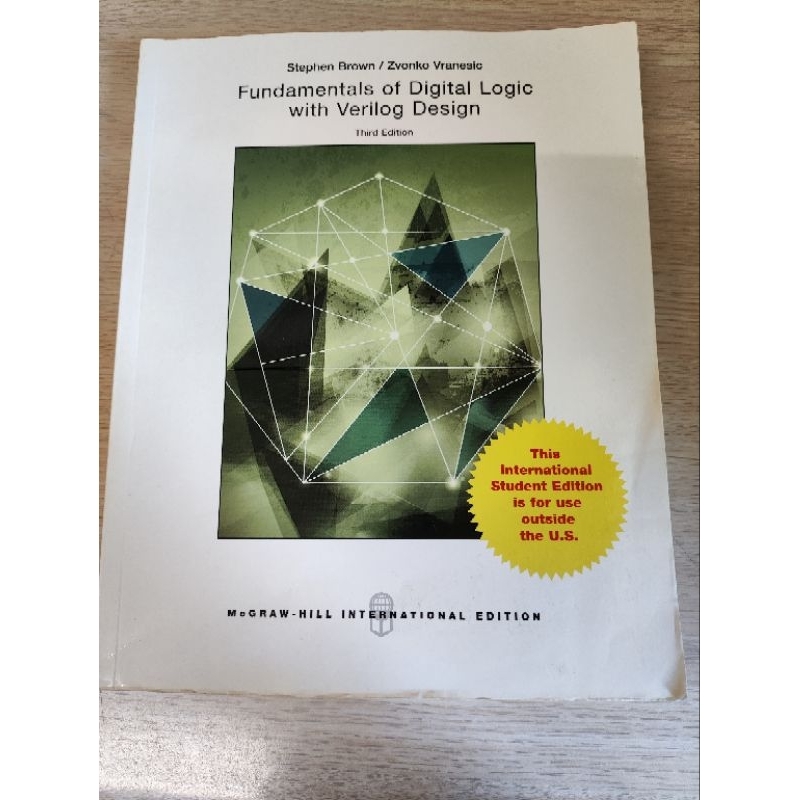 Fundamentals of digital logic with verilog design 