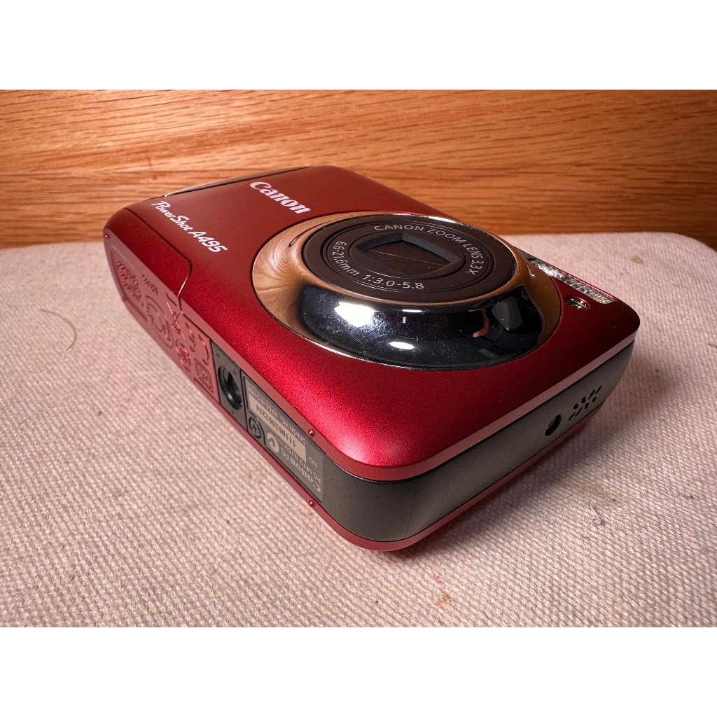 CANON power shot a495 小紅書ixus ccd 復古數位相機850 a520 a540 含