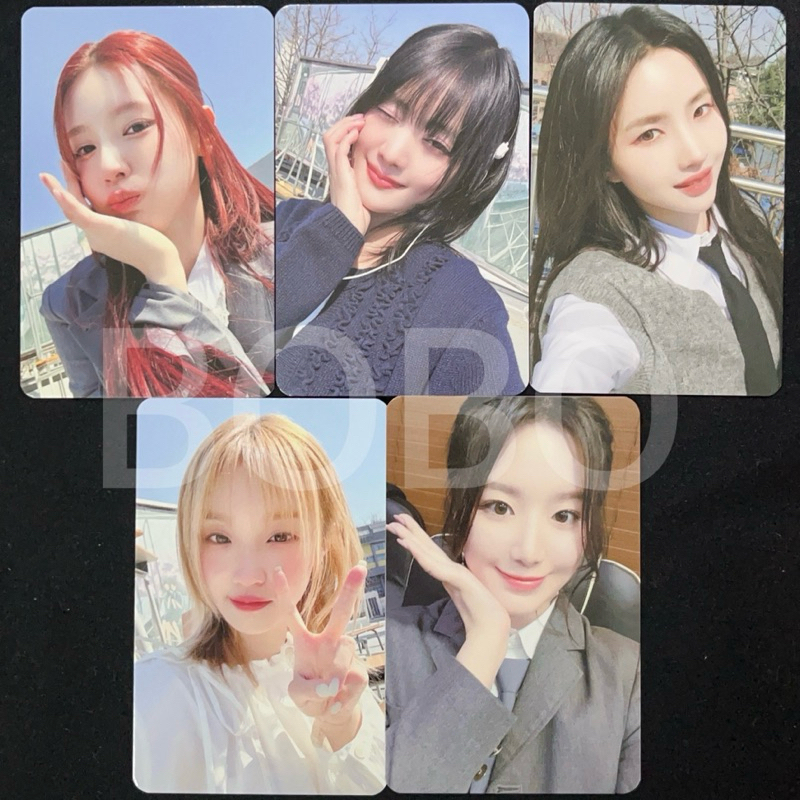 G)I-DLE MS9.0官方特典fate薇娟米妮minnie小娟雨琦舒華小卡正規二輯”2