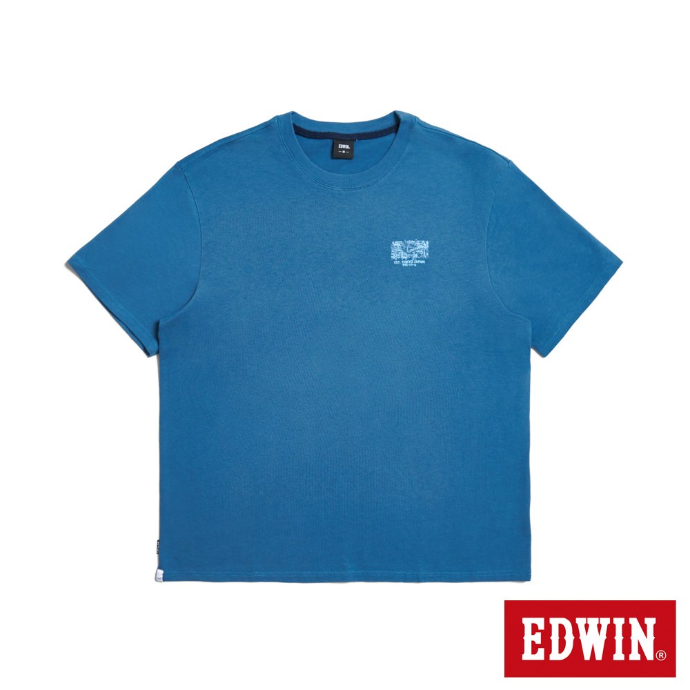 EDWIN 男款 寬版 變色機器人短袖T恤(灰藍色) | 蝦皮購物