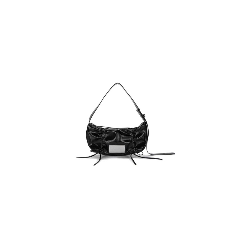 ショルダーバッグ・ポシェット Matin Kim HALF SHIRRING RIBBON ROUND BAG 5BNY029 HALF SHIRRING RIBBON ROUND BAG IN PINK – Matin Kim