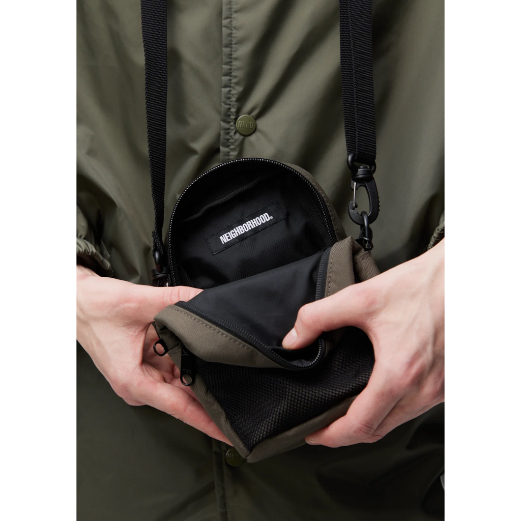 NEIGHBORHOOD MINI VERTICAL BAG NBHD 迷你肩背斜背側背小包包nanc