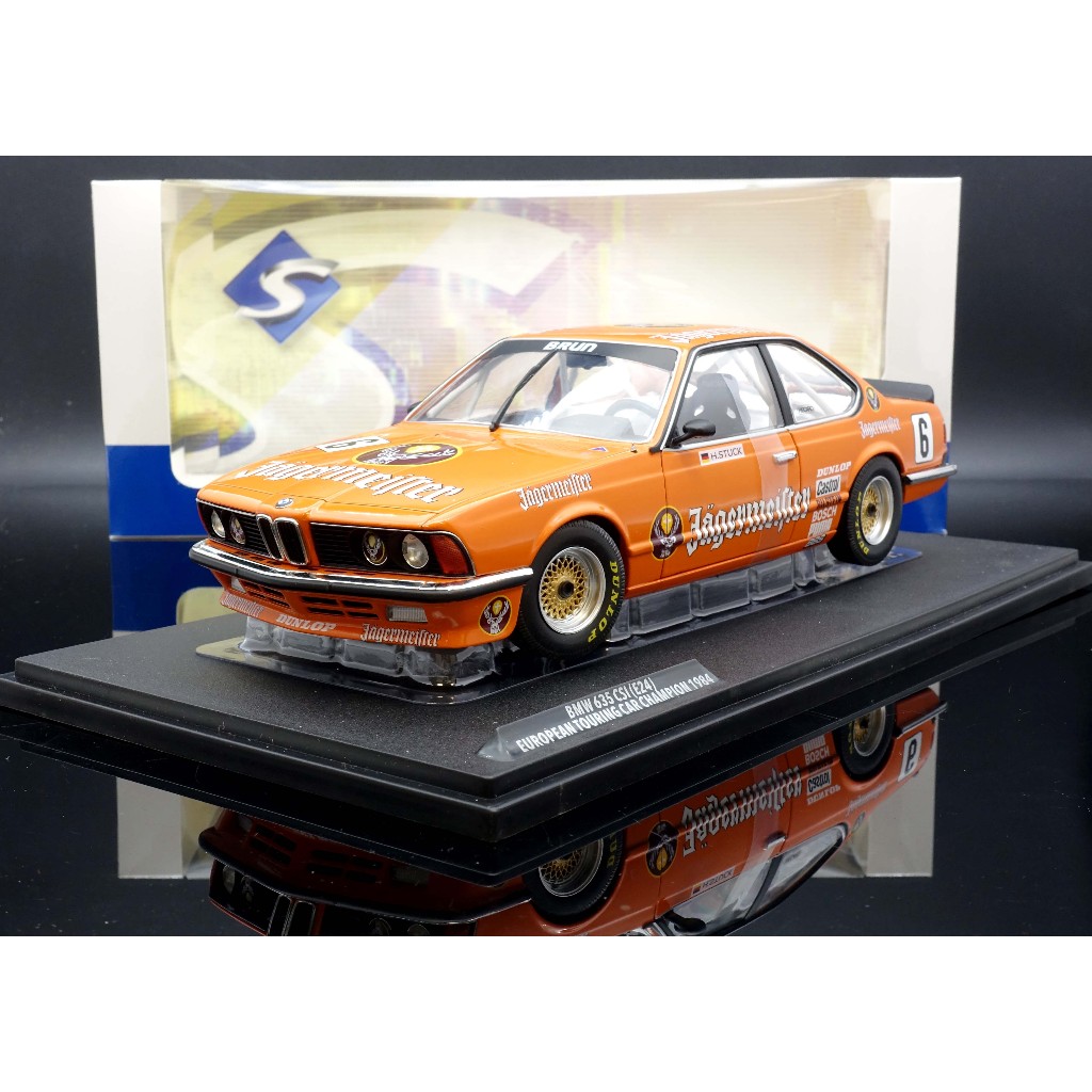 Solido BMW 635 CSi (E24) #6 ETCC 1984 (oranje