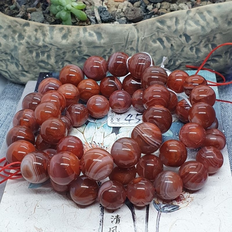 Li0525南紅瑪瑙聯合料帶天眼瑪瑙紋卡11.1。11.6。12.5 | 蝦皮購物