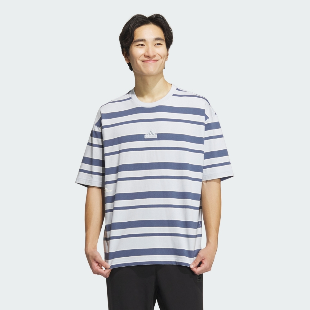 . ADIDAS ST FL STRIPE T IT3929 愛迪達 短袖上衣 休閒 條紋 情侶款 男款 女款 | 蝦皮購物