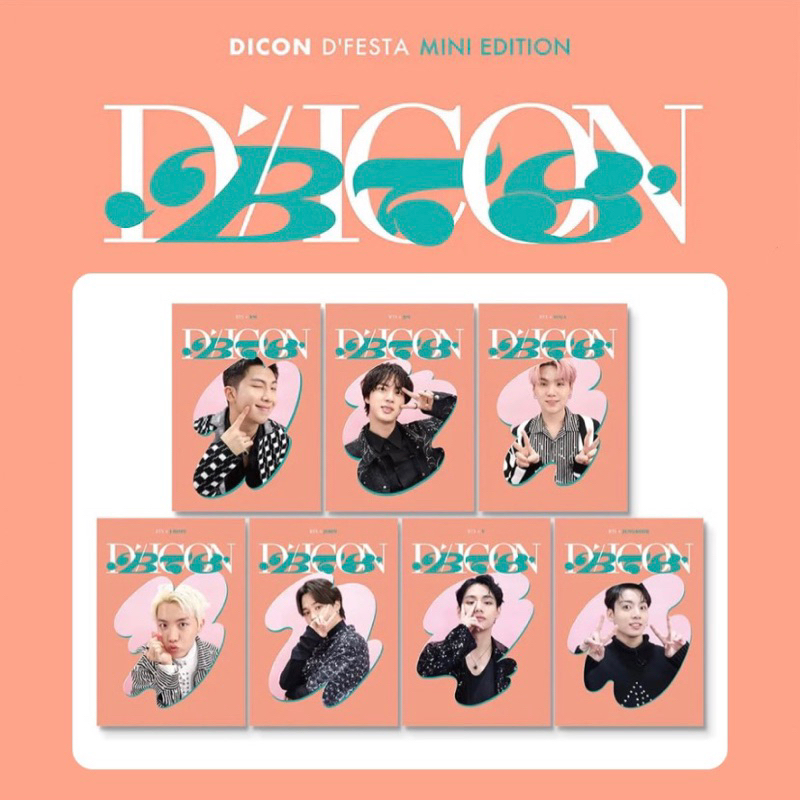 BTS // DICON D’FESTA MINI EDITION 102 D社 拆售 小卡 卡冊 | 蝦皮購物