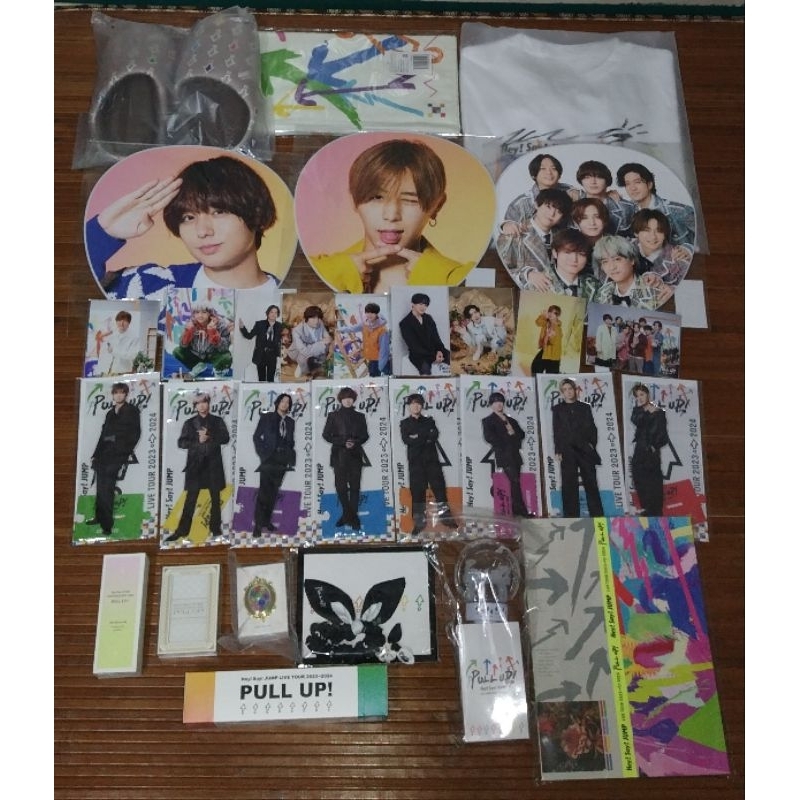 PULL UP関連グッズ Hey! Say! JUMP LIVE TOUR 2023→2024 PULL UP! 演唱會周邊商品| 蝦皮購物