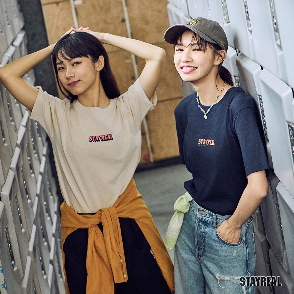 STAYREAL Color Your Life 多色T | 蝦皮購物