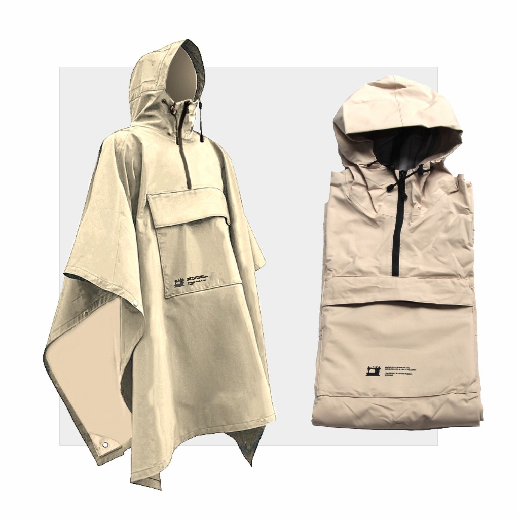 PUNX RAINCOAT 戰術軍裝機能戶外多功能防風防水斗篷雨衣【 PUNX PUNX RAINCOAT 戰術軍裝機能戶外多功能防風防水斗篷雨衣【 PUNX