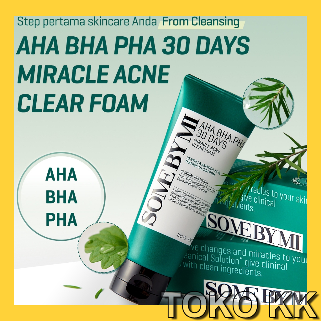 AHA BHA PHA Cleanser Foam Sabun Cuci Muka Anti Acne KBT341 | 蝦皮購物