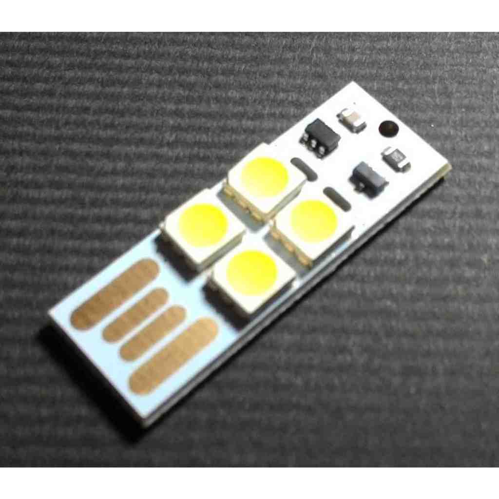 0304 觸控 USB LED 燈 黃光 白光 LED燈片 手電筒 小夜燈 電腦燈 行動電源燈 露營燈 觸控LED | 蝦皮購物