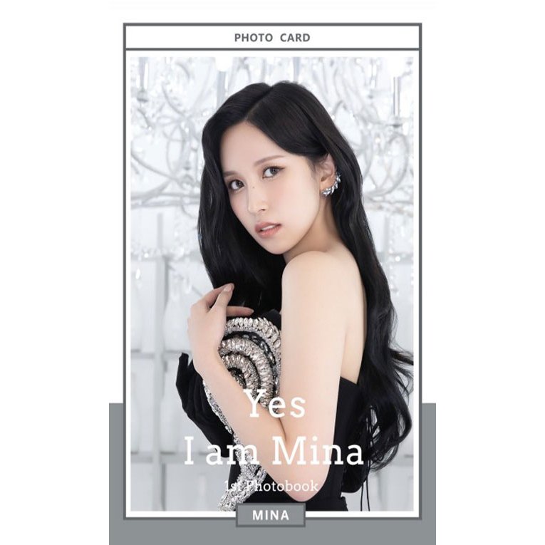 💟現貨【Twice Mina 自印小卡】Yes I am Mina 名井南單張賣場9