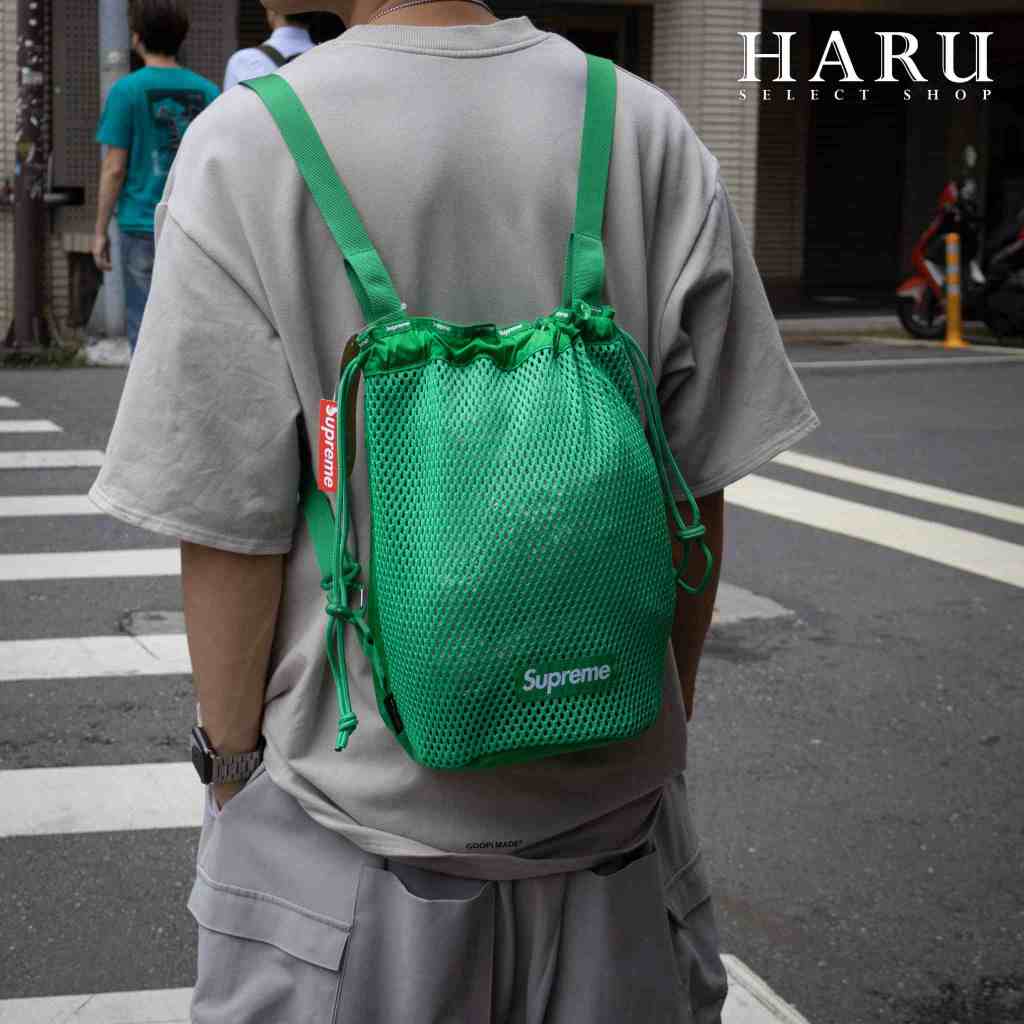 supremeリュック 緑メッシュ Supreme シュプリーム リュック バックパック バッグ 鞄 メンズ