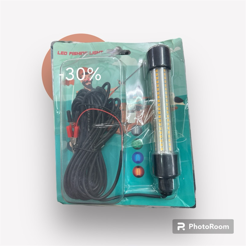 防水集魚燈IP68 12v-24v 水下燈 集魚燈 誘魚燈 釣魚燈 LED水下燈暖白光 魚燈 | 蝦皮購物