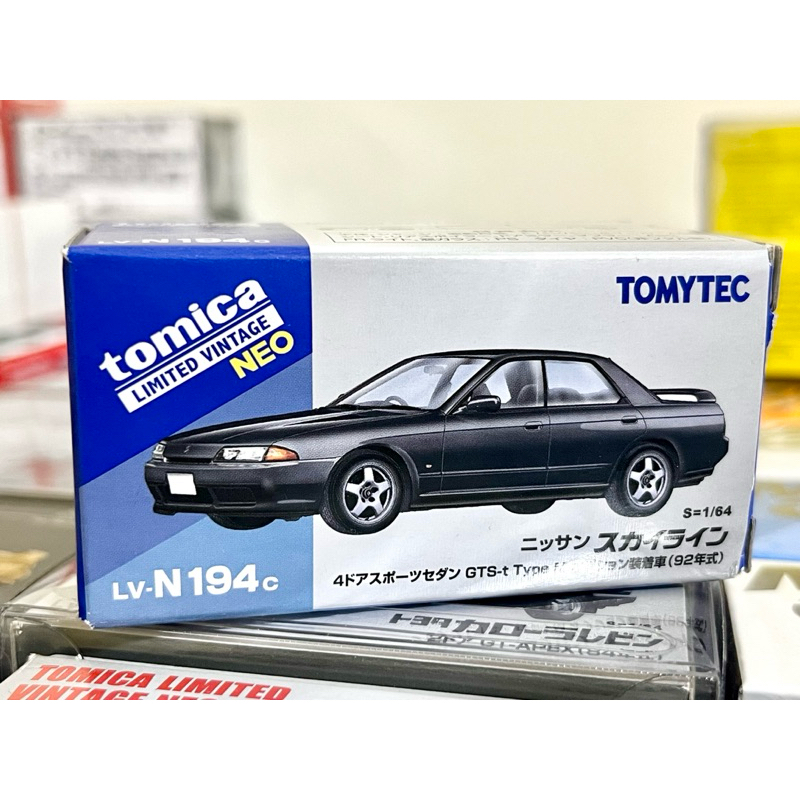 Tomytec LV-N194c Nissan Skyline 黑 R32 Tomica TLV GT-R GTR 日產 | 蝦皮購物